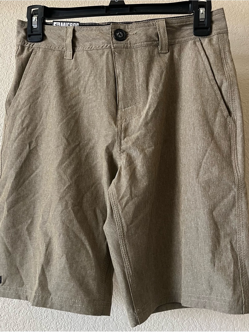 Micros Dark Khaki Shorts